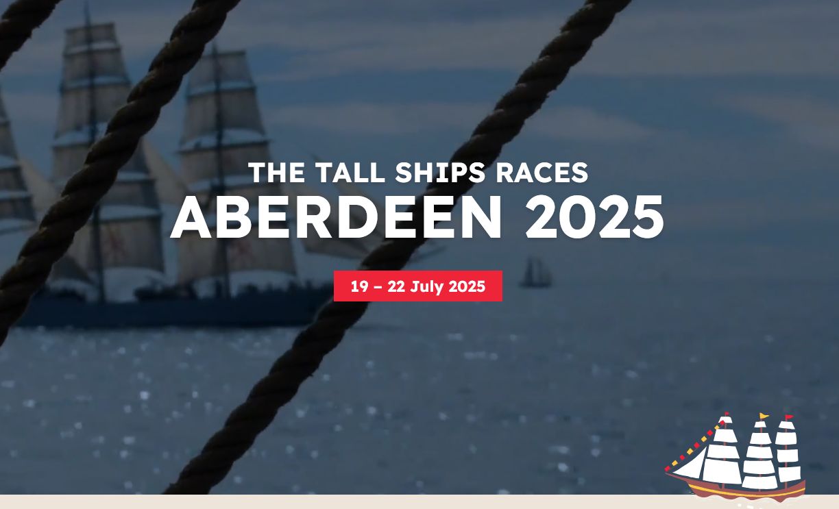 The Tall Ships Races Aberdeen 1922 July 2025 Tall Ships Aberdeen